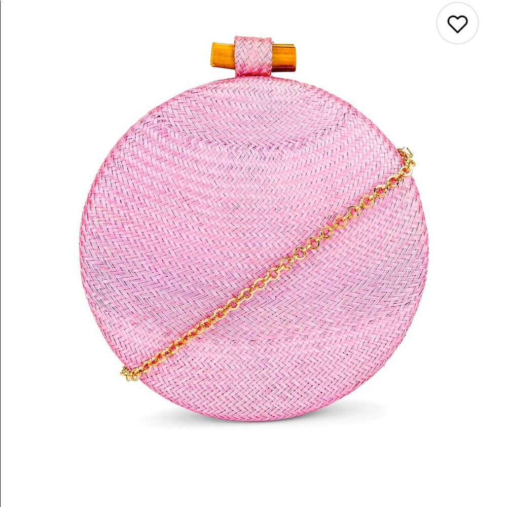 Serpui straw clutch from REVOLVE